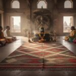 Natural Fiber Handwoven Kilim Rug