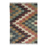 Refined Handmade Wool & Jute Kilim Dhurries - Image 2