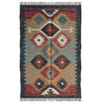 Sophisticated Wool & Jute Flatweave Rugs - Image 2