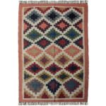 Handmade Reversible Kilim Rug 9x12 Feet - Image 2