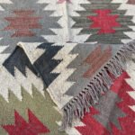 Heritage-Inspired Wool & Jute Kilim Dhurries - Image 3