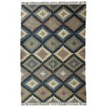 Wool Jute Kilim Rug for Modern Homes - Image 2