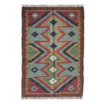 Eco-Friendly Handwoven Wool & Jute Rugs - Image 2
