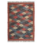 Premium Handmade Wool & Jute Dhurrie Rugs - Image 2