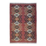 Handmade Kilim Wool Jute Rug for Large Living Room - Image 2
