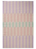 Modern Custom Handmade Indian Dhurrie Rug – Wool & Cotton Flatweave Carpet - Image 2