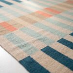 Premium Handmade Wool & Cotton Dhurrie Rug – Custom Indian Flatweave - Image 5