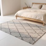 Modern Wool Grey Dhurrie Rug | Handmade Flatweave with Timeless Neutral Style - Image 3