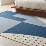 Handwoven Wool Dhurrie Rug | Modern Handmade Flatweave Area Rug - Image 3