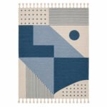 Handwoven Wool Dhurrie Rug | Modern Handmade Flatweave Area Rug