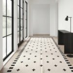 Handmade Wool Dhurrie Rug Black & White | Soft Flatweave Area Rug - Image 3