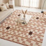 Handwoven Wool Area Rug | Handmade Flatweave