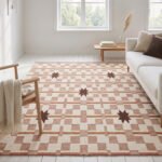 Handwoven Wool Area Rug | Handmade Flatweave - Image 3