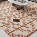 Handwoven Wool Area Rug | Handmade Flatweave - Image 4