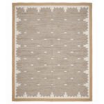 Handmade Grey Wool Dhurrie Rug | Modern Flatweave Rug for Bedroom & Living Room - Image 4