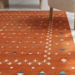 Modern Brown Wool Dhurrie Rug | Handmade Flatweave Area Rug | Neutral Home Decor - Image 2