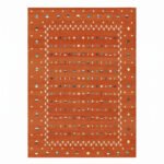 Modern Brown Wool Dhurrie Rug | Handmade Flatweave Area Rug | Neutral Home Decor - Image 4
