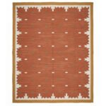 Handmade Brown Wool Rug | Cozy Home Decor - Image 5