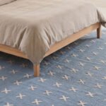 Handwoven Wool Dhurrie Rug Blue | Quiet Luxury Flatweave for Modern Spaces - Image 2
