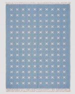 Handwoven Wool Dhurrie Rug Blue | Quiet Luxury Flatweave for Modern Spaces - Image 4