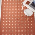 Handmade Wool Dhurrie Brown | Contemporary Rug for Calm and Modern Interiors - Image 2