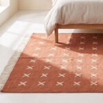 Handmade Wool Dhurrie Brown | Contemporary Rug for Calm and Modern Interiors