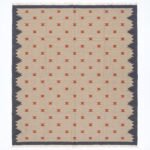 Modern Flatweave Grey Wool Carpet  | Handmade Dhurrie Rug - Image 4
