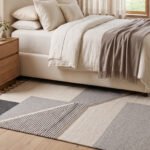 Handwoven Grey Wool Carpet | Modern Flatweave Dhurrie Rug for Any Room - Image 2