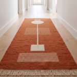 Modern Brown Wool Dhurrie Rug | Handmade Flatweave Area Rug | Neutral Home Decor