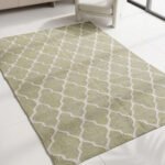 Modern Wool Dhurrie Green | Neutral Handmade Flatweave Rug
