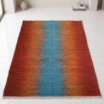 Handwoven Wool Rug Multi color | Elegant Modern Home Area Carpet - Image 2