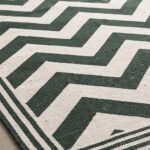 Modern Abstract Cotton Rug | Handcrafted Artistic Area Rug for Contemporary Interiors - Image 4