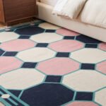 Sophisticated Modern Cotton Rug Multicolor | Handcrafted Geometric Design for Contemporary Interiors - Image 3
