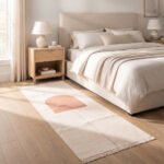 Boho Handmade Cotton Runner 2.5x8 ft –  Beige & Brown Natural Woven Texture & Contemporary Elegance - Image 2