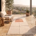 Boho Handmade Cotton Runner 2.5x8 ft –  Beige & Brown Natural Woven Texture & Contemporary Elegance - Image 3
