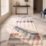 Premium Handmade Cotton Runner 2.5x8 ft – Minimal Artisan Multicolor Rug for Modern Home Décor - Image 3