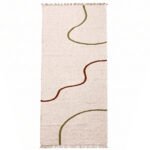 Handmade Cotton Runner Rug 2x6 ft – Beige Natural Woven Texture with Contemporary Aesthetic - Image 6