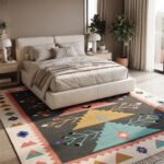 Rustic Heritage Cotton Rug | Handcrafted Classic Design for Living Room and Bedroom Decor - Image 2