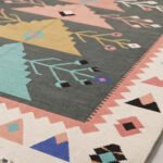 Rustic Heritage Cotton Rug | Handcrafted Classic Design for Living Room and Bedroom Decor - Image 4