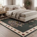Premium Traditional Cotton Rug | Artisan Handcrafted Pattern for Refined Living Room Interiors - Image 2