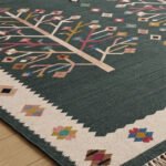 Premium Traditional Cotton Rug | Artisan Handcrafted Pattern for Refined Living Room Interiors - Image 5
