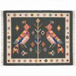 Classic Artisan Handwoven Cotton Rug | Traditional Decorative Multicolor Area Rug for Home Interiors - Image 2
