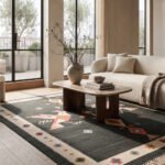 Traditional Pattern Handwoven Cotton Rug | Artisan Crafted Multicolor Area Rug for Stylish Home Decor - Image 4