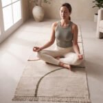 Handmade Cotton Runner Rug 2x6 ft – Beige Natural Woven Texture with Contemporary Aesthetic - Image 4