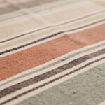 Modern Handwoven Cotton Rug | Elegant Multicolor Striped Pattern for Contemporary Living Spaces - Image 5