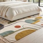 Artisan Abstract Cotton Rug | Handcrafted Contemporary Multicolor Design for Luxury Home Interiors - Image 4
