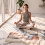 Premium Handmade Cotton Runner 2.5x8 ft – Minimal Artisan Multicolor Rug for Modern Home Décor - Image 2