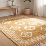 Handcrafted Cotton Rug | Contemporary Geometric Design for Stylish Home Interiors - Image 2