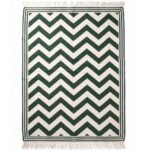 Modern Abstract Cotton Rug | Handcrafted Artistic Area Rug for Contemporary Interiors - Image 5